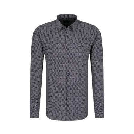 Hugo Boss, Shirt Grijs, Heren, Maat:L