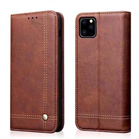 Professionellt Leman Plånboksfodral - Iphone 11 Pro Max Svart