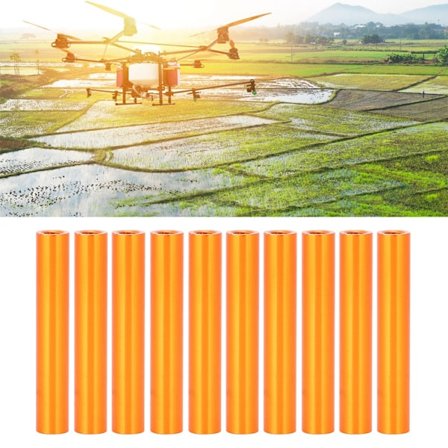 10 kpl M3x30 pyöreä alumiininen välikappale pylväs kiinnike tappi oranssi