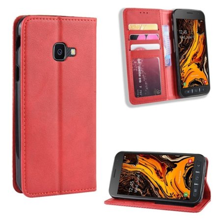 Bofink Vintage Samsung Galaxy Xcover 4S kotelot - Punainen