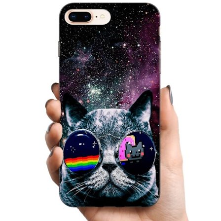 Kompatibelt Mobildeksel til Apple Apple iPhone 8 Plus Romkatt