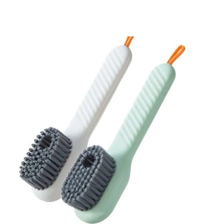 Multifunksjon rengjøring sko børste myk automatisk flytende sko børste langt håndtak klær børste