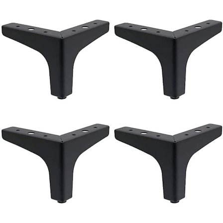 Metall Soffa Ben Fötter Möbler Ersättningsben Gyllene Soffa Fötter Heavy Duty Triangle