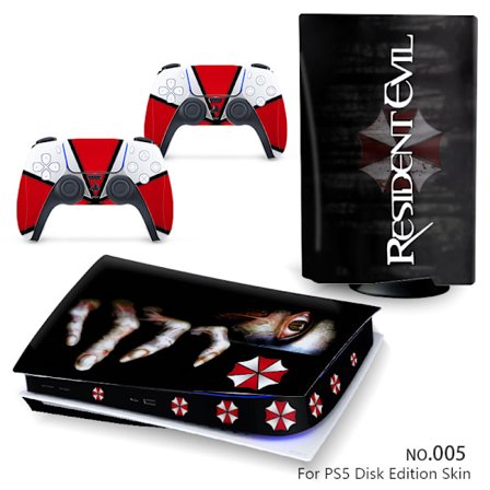 Playstation 5 Konsoler Handkontroller Klistermärken Dekaler Dekoration