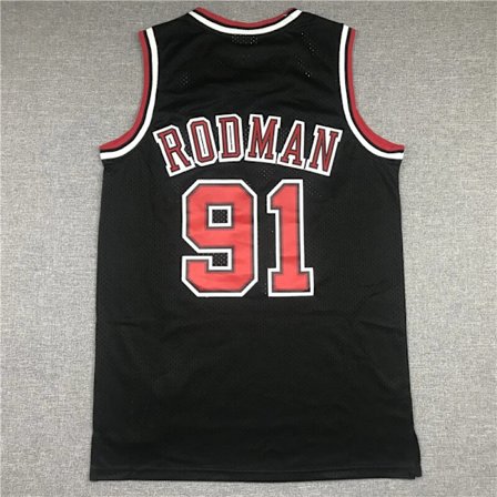 Ny 2023 baskettrøje #91 Pippen Rodman T-shirt