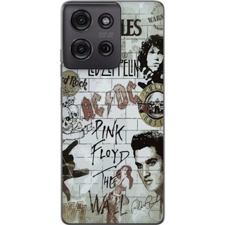 Kompatibel Mobilcover til Motorola Moto G75 Rockband Klassisk Musik Koncert Guitar