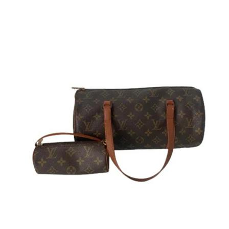 Louis Vuitton Vintage Pre-owned Jased canvas louis-vuitton-Tass , Bruin , Dames , Maat: ONE Size Vintage Tassen