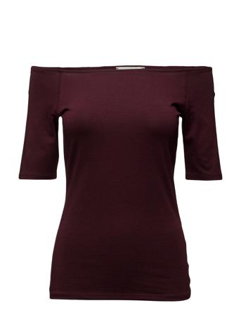 Tansy Top T-shirt Top Rød Modström