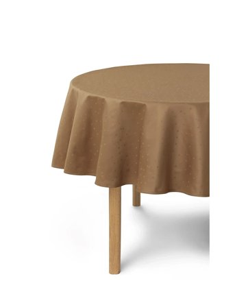 compliments Confetti Damask Table Cloth - Beige - Ø 200 CM