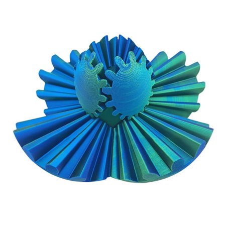 3D-tryckt boll roterande fidgets spinners boll rolig 3D-tryckt stressavlastande leksak för barn vuxna