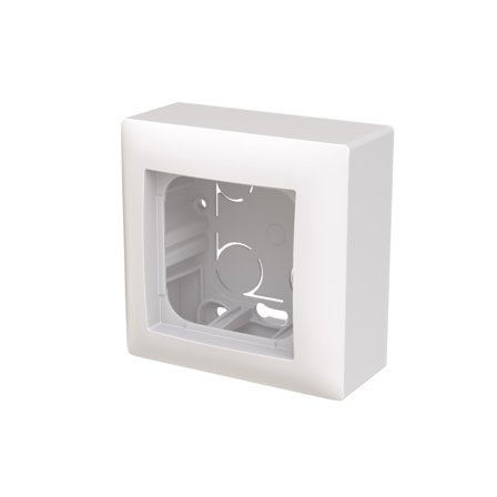 ABB Saga 1721S85H43-916 Pintakotelo 1-osainen 1-osainen, 85 x 85 x 43 mm, Kytkimet & pistorasiat