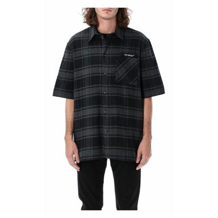 Off White Shirts , Grijs , Heren , Maat: L