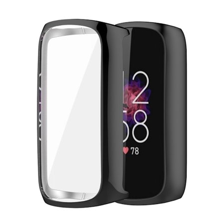 Heltækkende TPU Skal Fitbit Luxe Sort