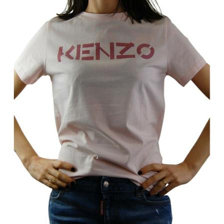 Kenzo Logo-Print T-shirt Hvid, Dame T-shirts