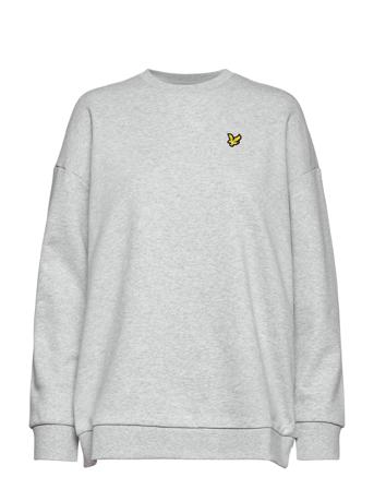 Over D Sweatshirt Grey Lyle & Scott