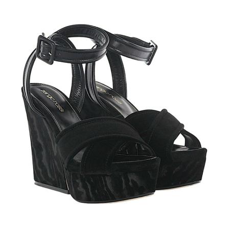 Sergio Rossi Sandalen , Zwart , Dames , Maat: 37 EU