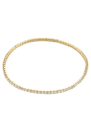 Pilgrim Arash Crystal Bracelet Gold-Plated Smycken & klockor Dam Guld ONESIZE