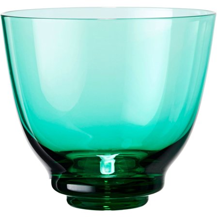 Holmegaard Flow vesilasi 35 cl, emerald green