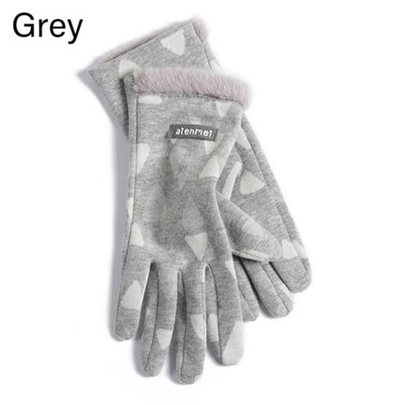 Pekskärm Vantar Dam Vinterhandskar GRÅ grå