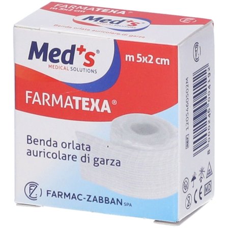 Meds Farmatexa Benda Orlata Auricolare 12/8 2cmx5m