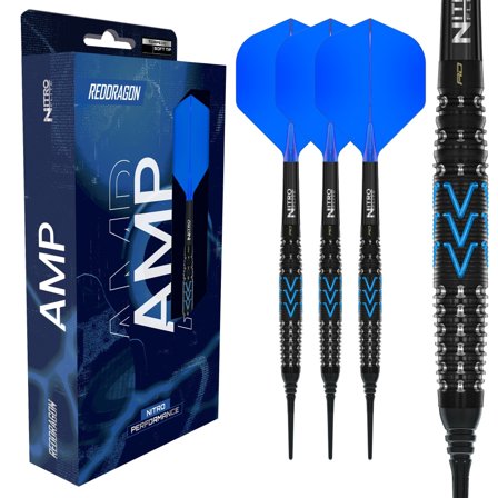 Red Dragon Darts Amp - Soft Tip Torpedo Darts 20g