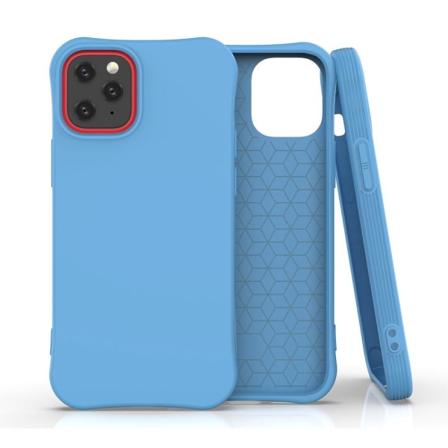 Iphone 12 Mini - Shockproof Matt Tpu Skal - Blå Blue Blå
