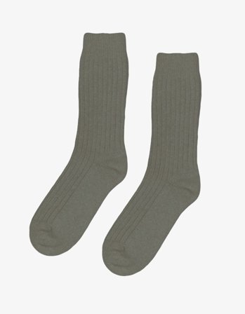 Merino Wool Blend Sock - Dusty Olive - 41-46