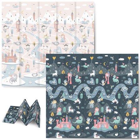 Sammenfoldelig legemåtte 200 x 180 x 1 cm - Nukido NK-340