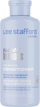 Lee Stafford Bleach Blondes Ice White Toning Conditioner 250 ml, Hår, Shampoo & Hårpleje, Balsam