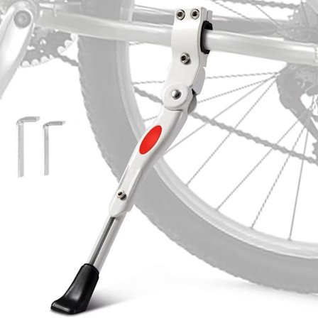 Sykkelstøtter, Sidemontert, Høydejusterbar med Sklisikker Gummi