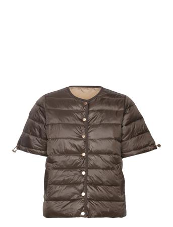 Cc Heart Ava Reversable Quilted Jac Foret Jakke Brun Coster Copenhagen