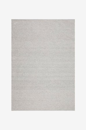 KM Home - Återvunnen matta Holma - Grå - Slätvävda mattor - 200X200 - Från Homeroom