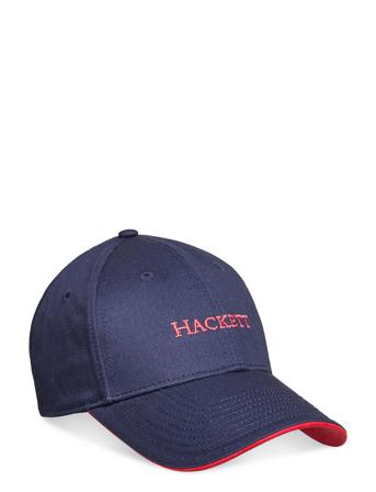 Classic Brnd Uncap Accessories Headwear Caps Blå Hackett London