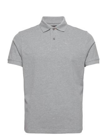 Sports Polo Polos Short-sleeved Grå Barbour*Betinget Tilbud