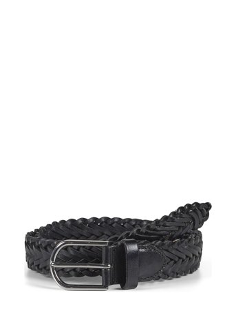 Howard London Braided Belt Ruben - Black - 105