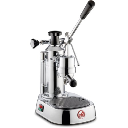 La pavoni Europiccola Lusso Espressomaskin 0,8 liter Rostfritt stål med svart handtag LPLELQ01EU | Kaffe > Espressomaskiner | Bagaren och Kocken