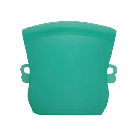 Silikonipussit Silikoniruokalaukku VIHREÄ 2 2