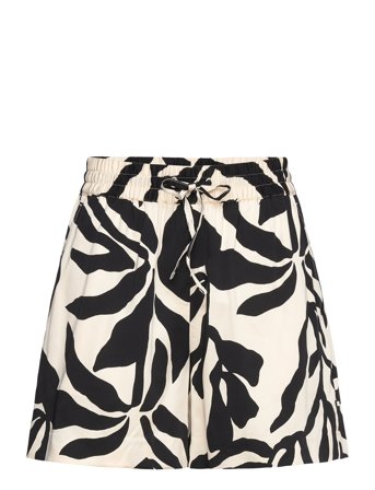 Rel Palm Print Pull On Shorts Black GANT