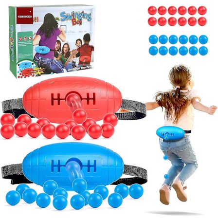 Rystende Svingbold Spilsæt Til Børn Voksne Familie Sportsspil Legetøj Med 24 Bolde