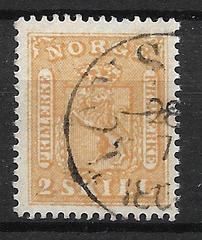 Norge 1863 - AFA 6 - Stemplet