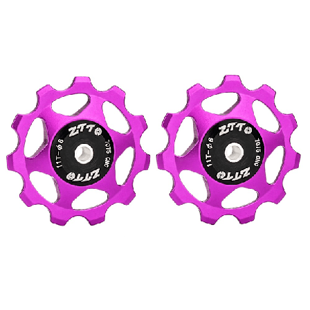 ZTTO 14T/13T/11T MTB Cykel Stål Remskiva Lager Bakväxel Jockey Wheel Cykelguide Rullrulle 4/5/6mm Cykeltillbehör