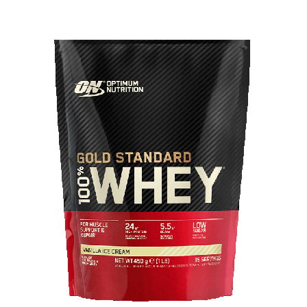 Optimum Nutrition 100% Whey Gold Standard 450 g Vaniljeis