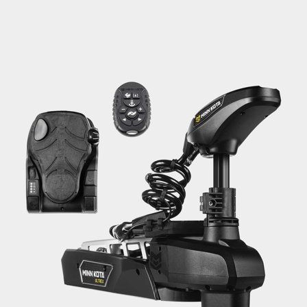 Frontmonteret elmotor båd (trollingmotor) Minn Kota Ultrex Quest Micro MSI 90/115 52", 24 V / 36 V, 90 / 115 lbs, 132 cm rigglængde, uden batteri