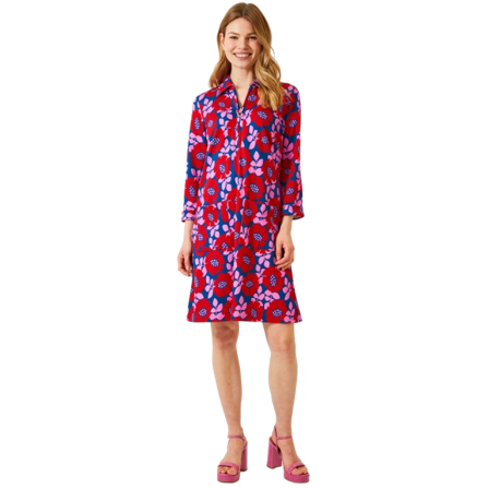 Jumperfabriken - Lana Dress Red Klänningar Dam Röd XS