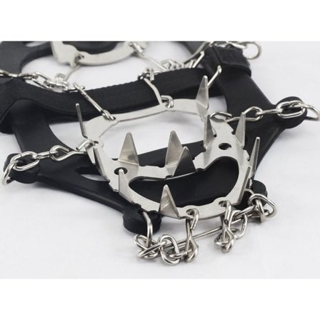 Sklisikre/pigger til sko med 18 ståltagger/pigger (L)