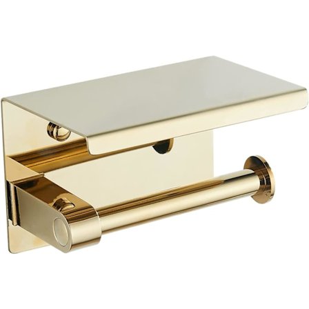 WC-paperiteline Kulta 304 Ruostumaton teräs WC-paperiteline