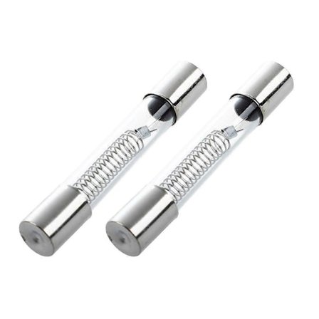 2 x 0.65A 5KV 6mm x 40mm Aksiale Glas Sikringsrør til mikroovn