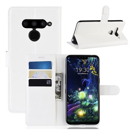 Classic LG V50 ThinQ fodral - Vit