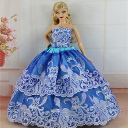 Docka Bröllopsklänning Docka Kjol 5 5