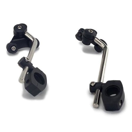 Motorcykel 22MM Vindskærm Monteringsbeslag Universal Vindskærm Fast Beslag Moto Dele